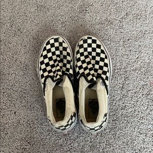 Checker Slide on Vans